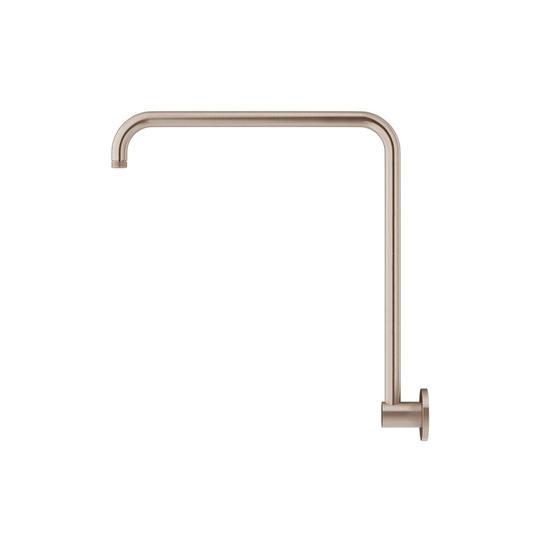 Meir High Rise Shower Arm Champagne