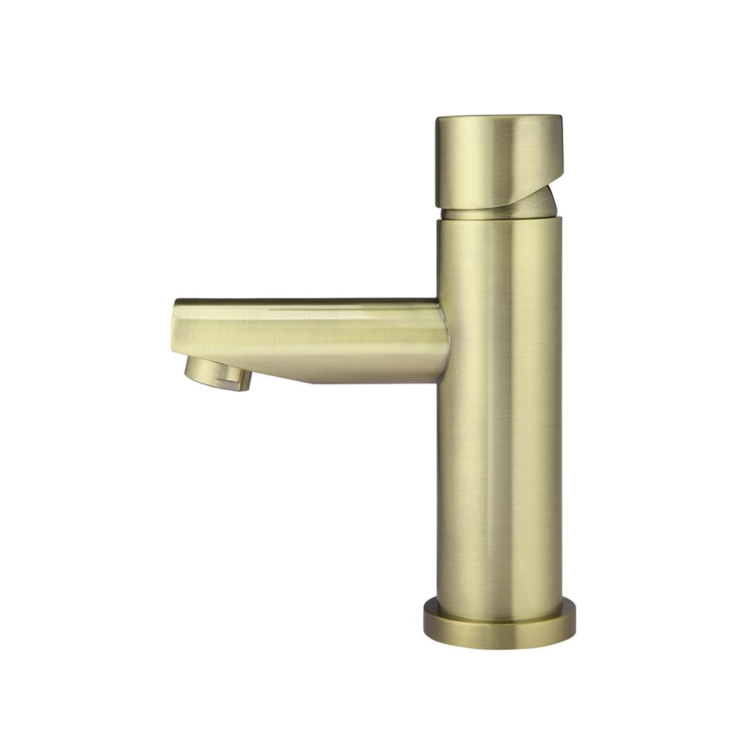 Meir Round Pinless Basin Mixer Tiger Bronze