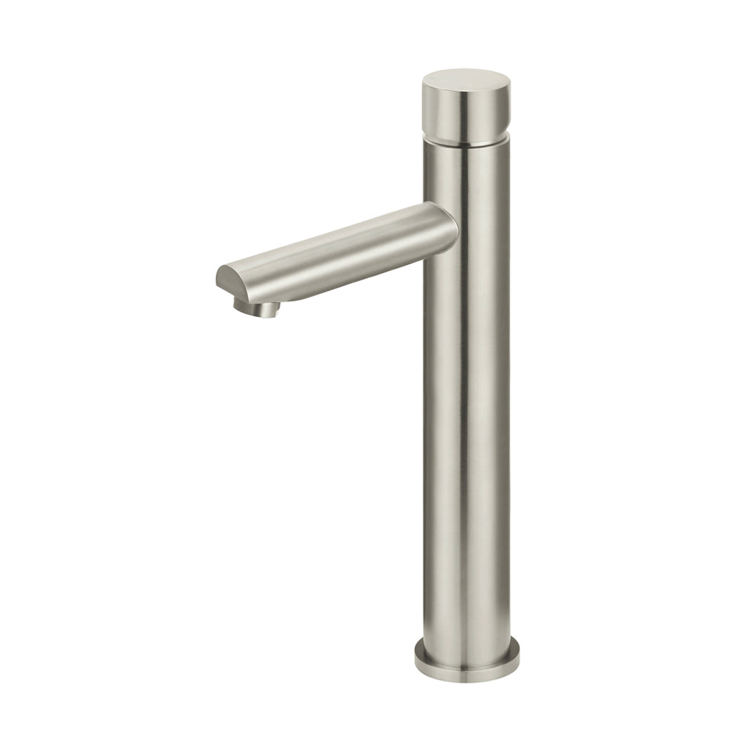 Meir Round Pinless Tall Basin Mixer Brushed Nickel