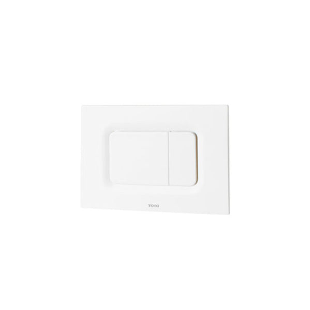 TOTO In-Wall Flush Panel ABS Matt White MB170P#WH
