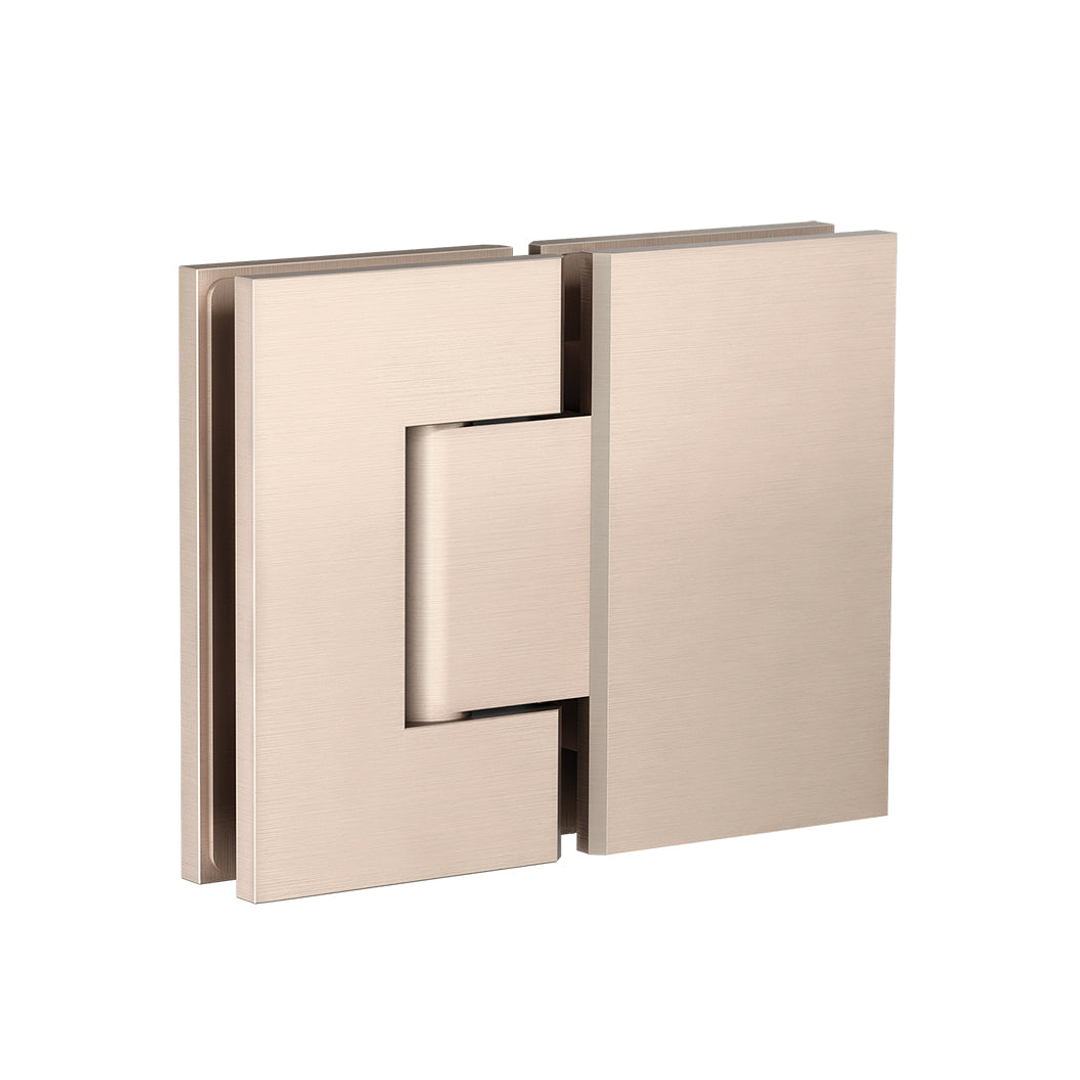 Meir Glass To Glass Shower Door Hinge Champagne