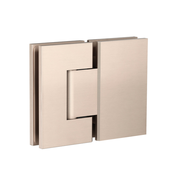 Meir Glass To Glass Shower Door Hinge Champagne