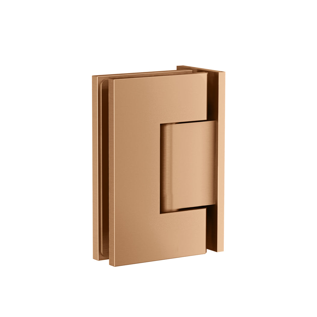 Meir Glass To Wall Shower Door Hinge Lustre Bronze