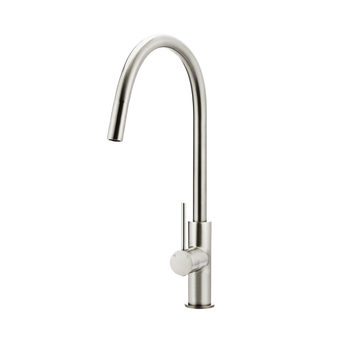 Meir Piccola Out Kitchen Mixer Tap Brushed Nickel