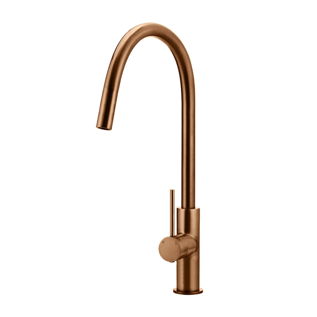Meir Piccola Out Kitchen Mixer Tap Lustre Bronze