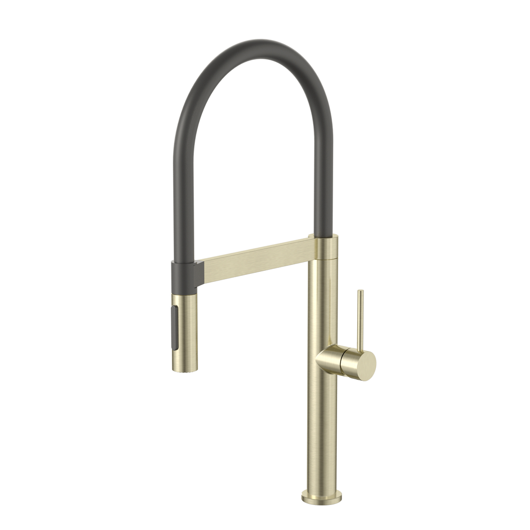 Meir Pull Down Kitchen Mixer With Magnetic Dock Tiger Bronze Mk19-Pvdbb