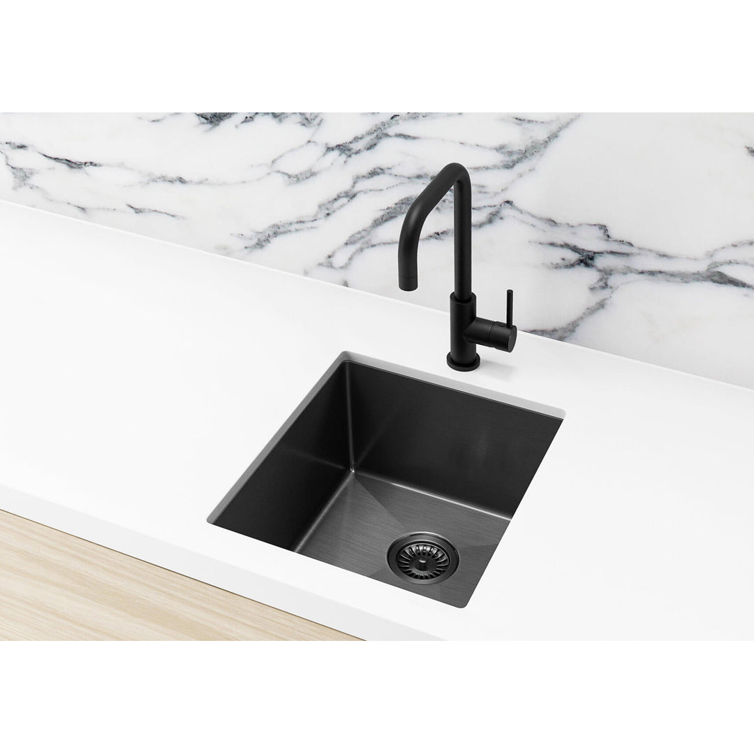 Meir Kitchen Sink Single Bowl 380 X 440 Shadow