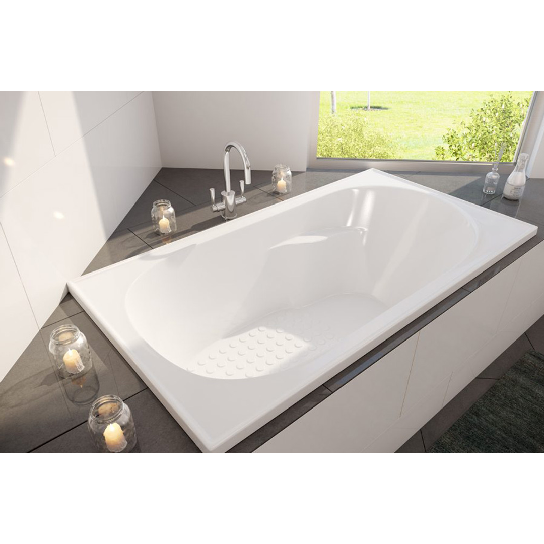 Decina Modena Shower Bath White 1800mm