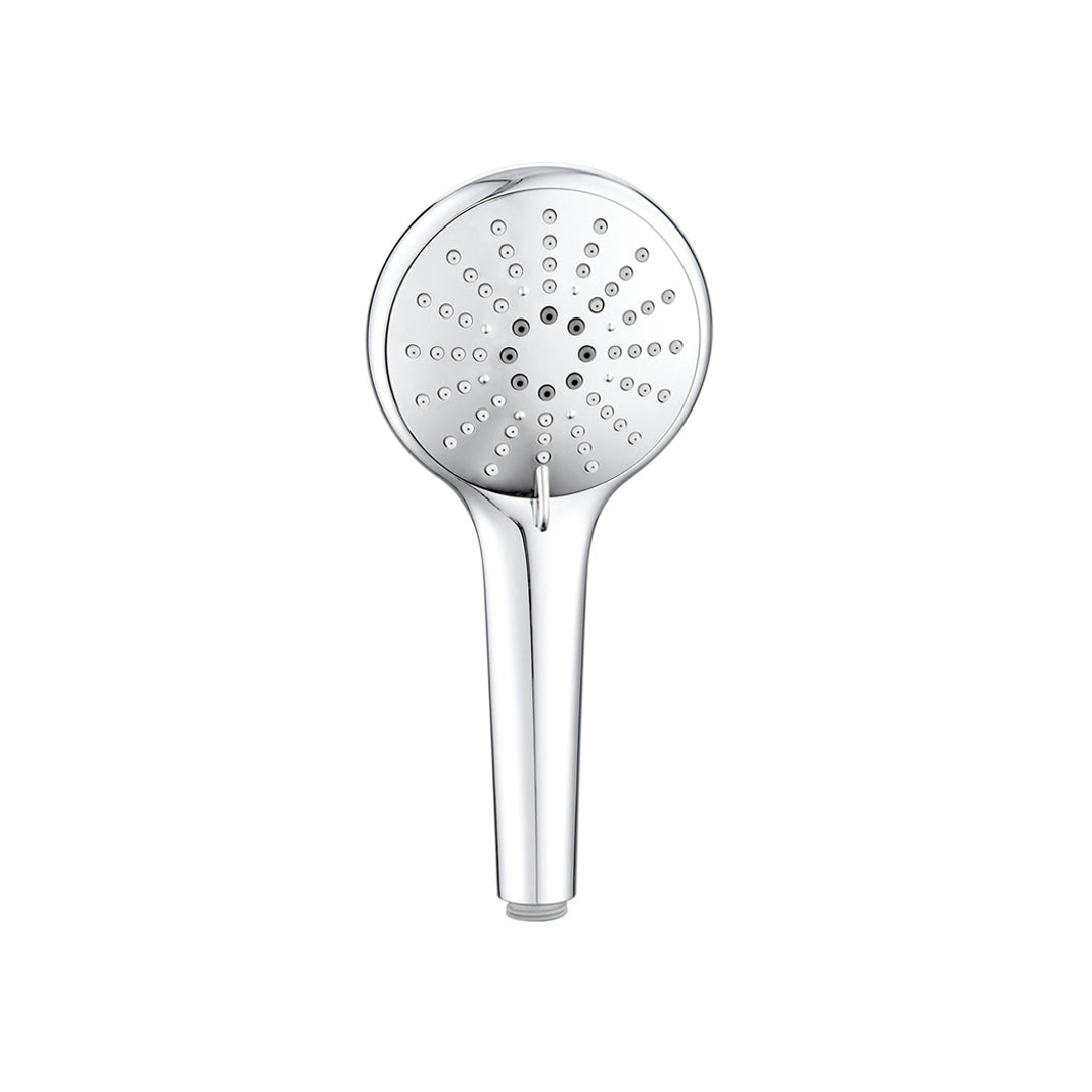 Meir Round Hand Shower Three Function Polished Chrome