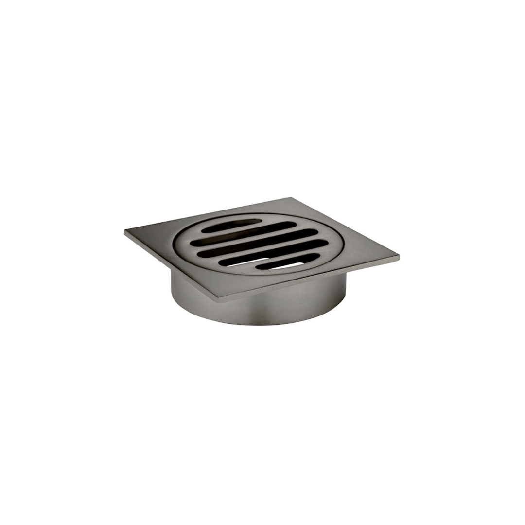 Meir Square Floor Grate Shower Drain 80Mm Outlet Shadow