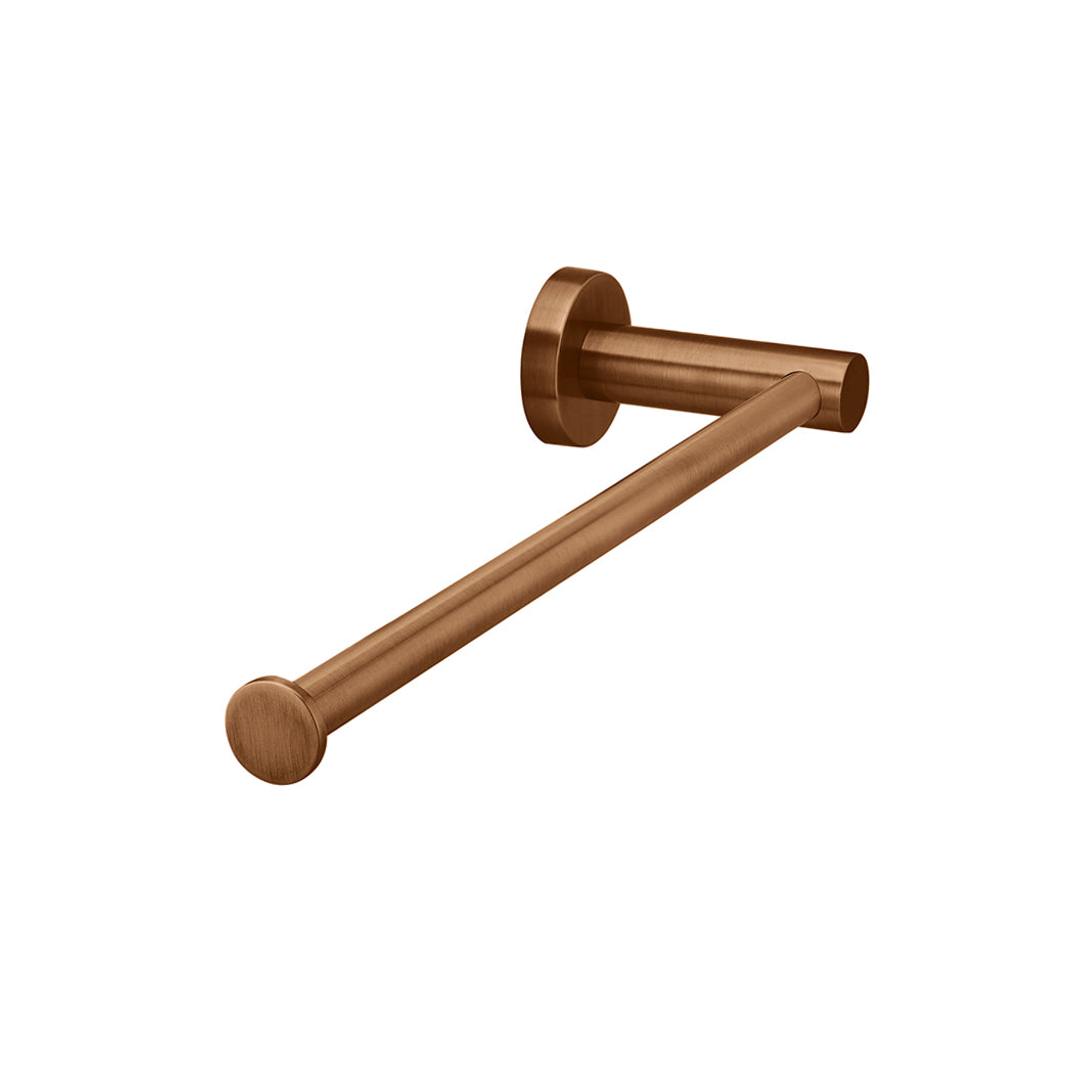 Meir Round Guest Towel Rail Lustre Bronze