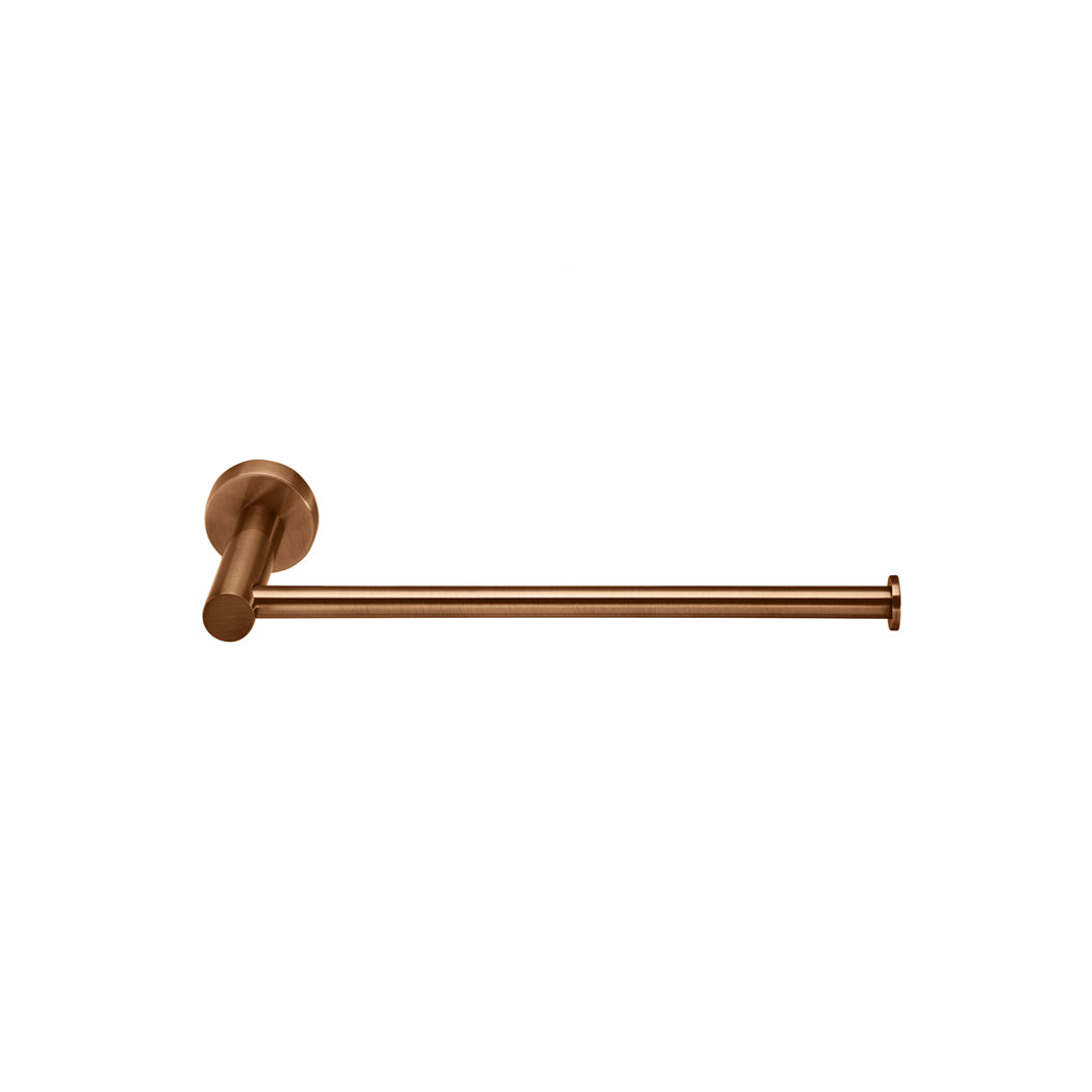 Meir Round Guest Towel Rail Lustre Bronze