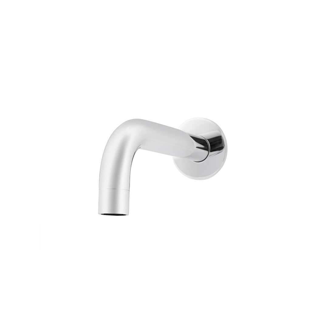 Meir Universal Round Curved Spout 130Mm Polished Chrome
