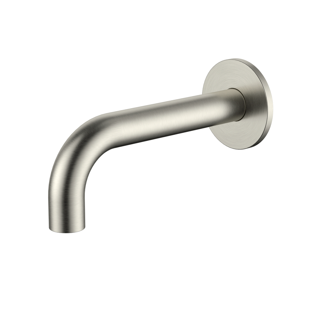 Meir Universal Round Curved Spout 170Mm Brushed Nickel Ms05-170-Pvdbn
