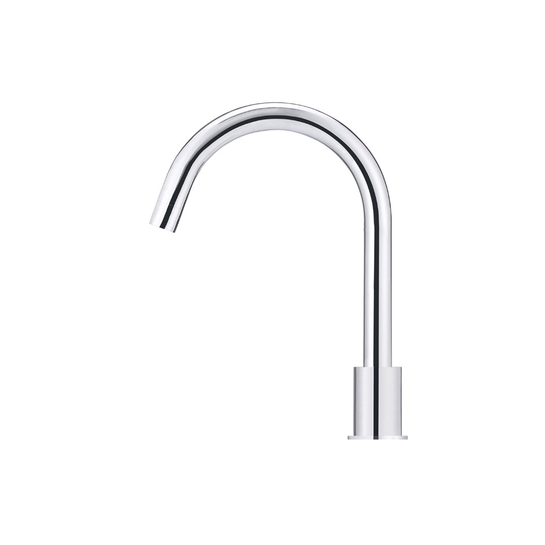 Meir Round Hob Mounted Swivel Spout Polished Chrome