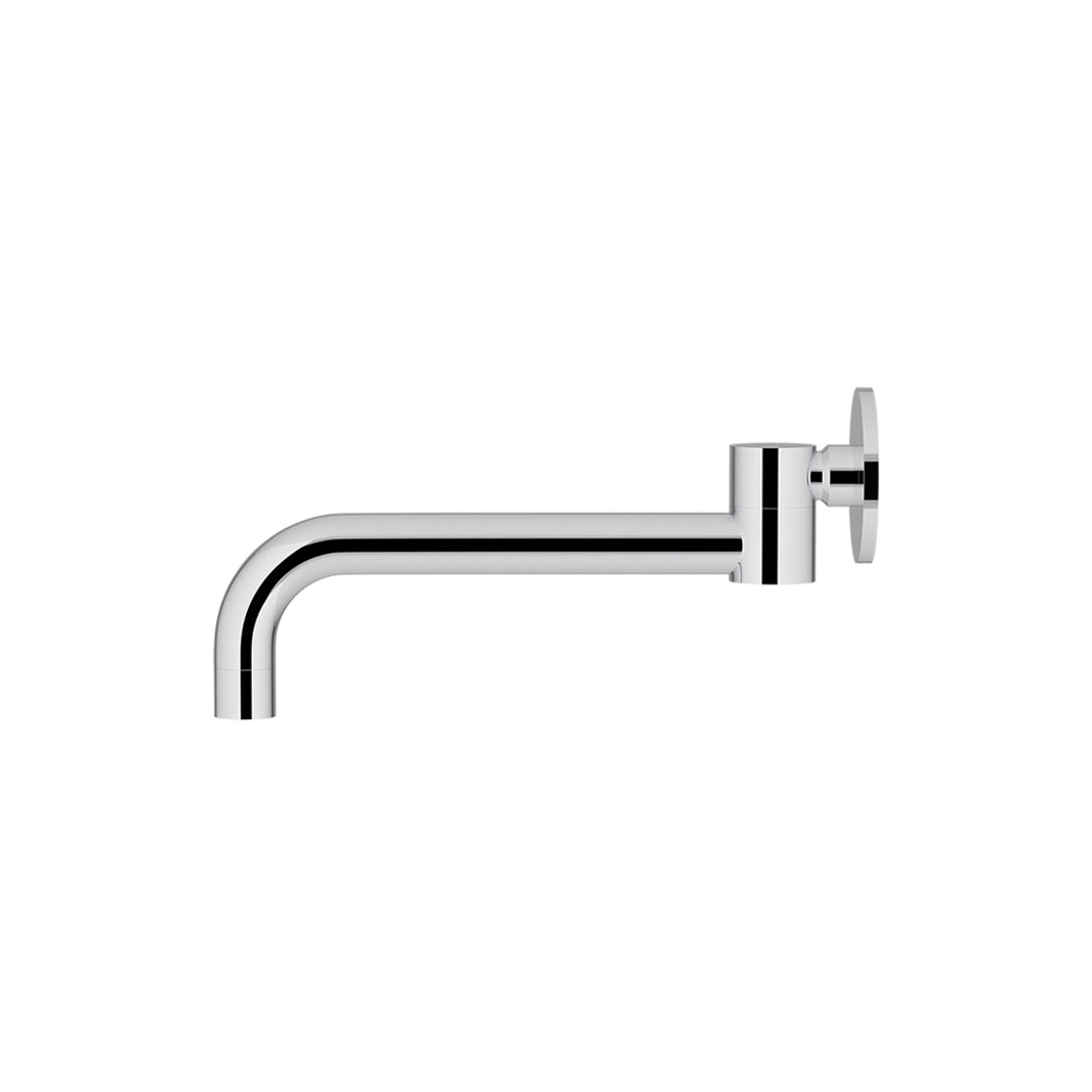 Meir Round Swivel Wall Spout Polished Chrome