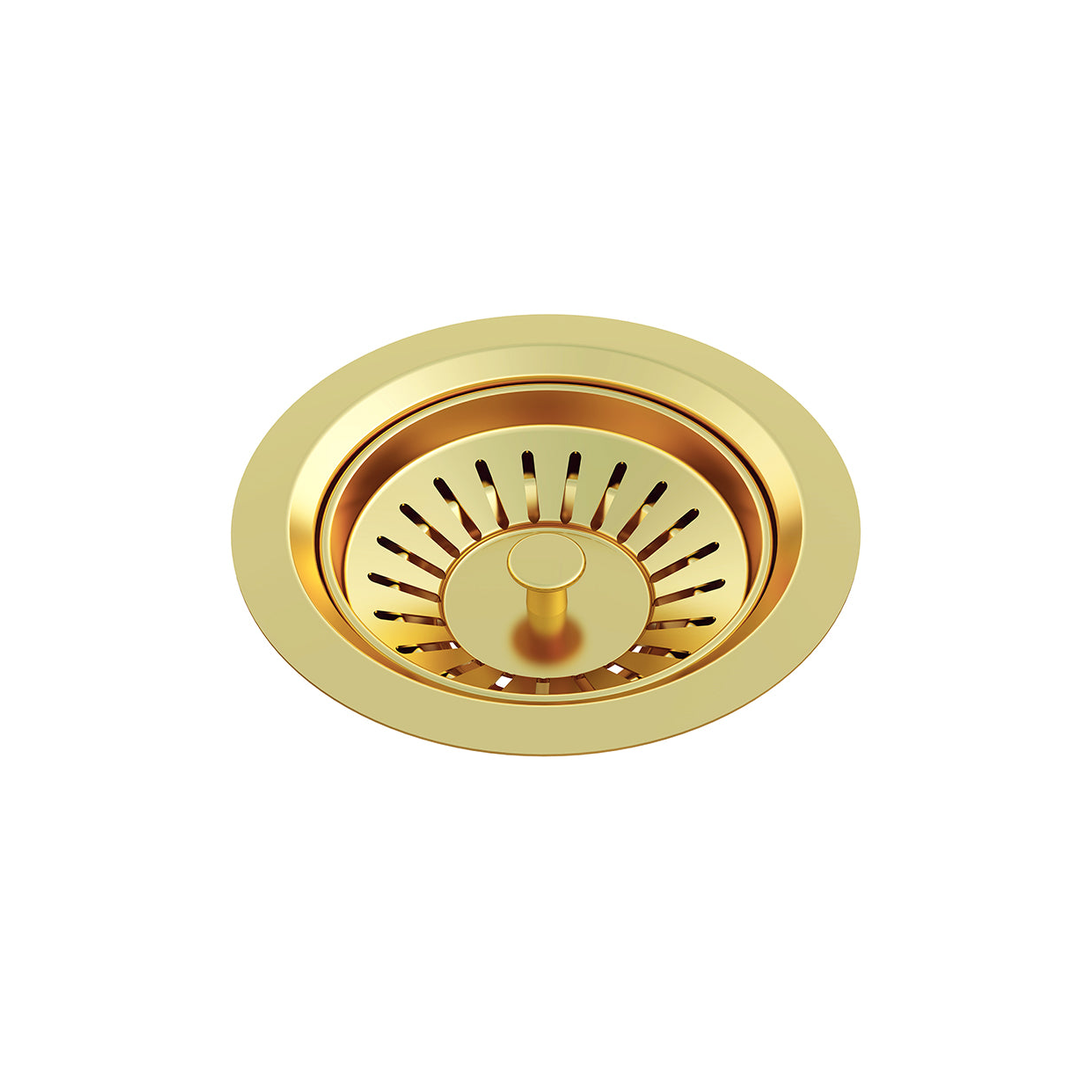 Meir Sink Strainer And Waste Plug Basket With Stopper Tiger Bronze