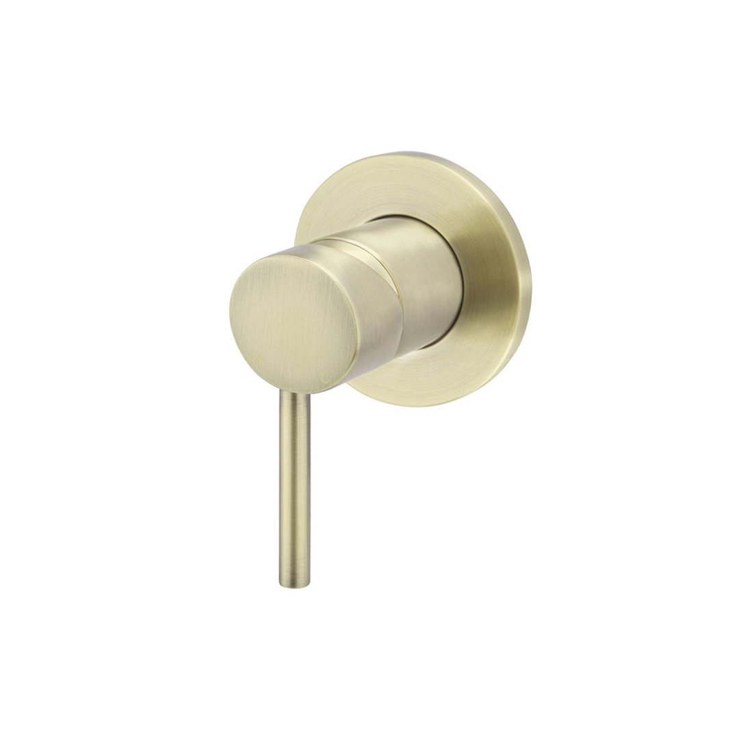 Meir Round Wall Mixer Finish Kit Tiger Bronze