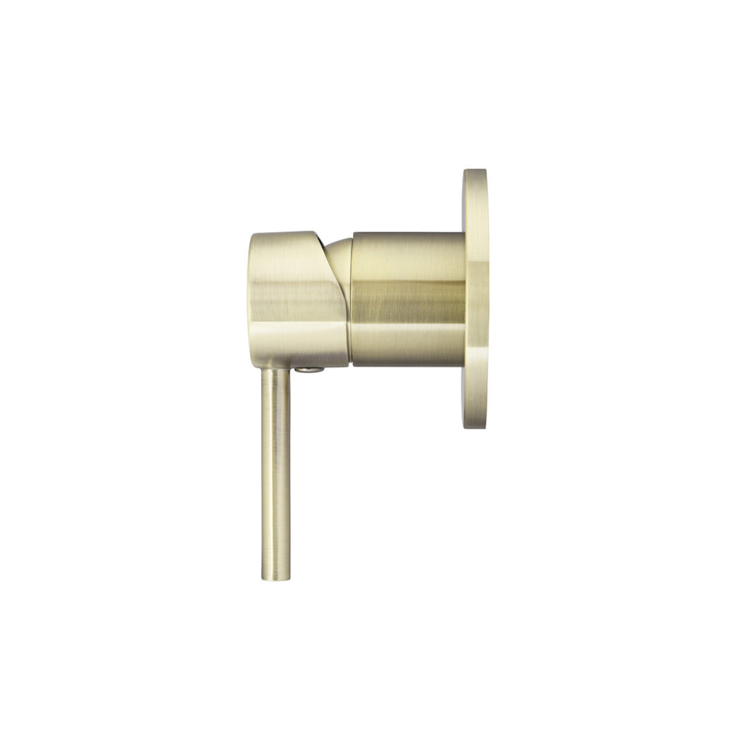 Meir Round Wall Mixer Finish Kit Tiger Bronze