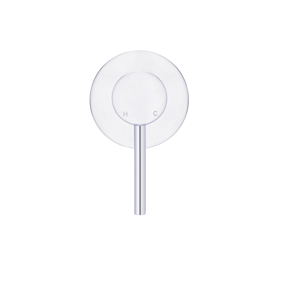 Meir Round Wall Mixer Finish Kit Polished Chrome