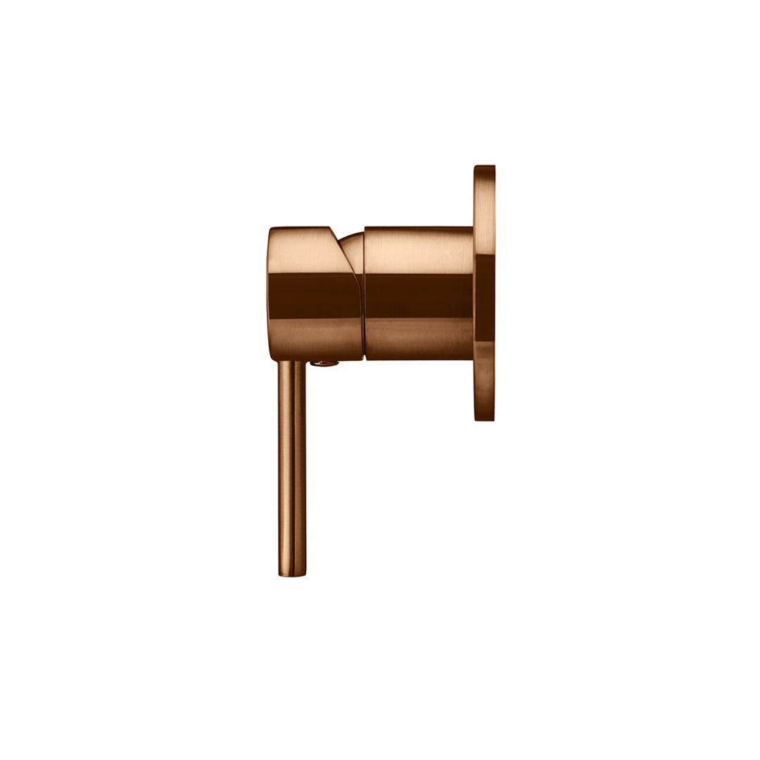 Meir Round Wall Mixer Finish Kit Lustre Bronze