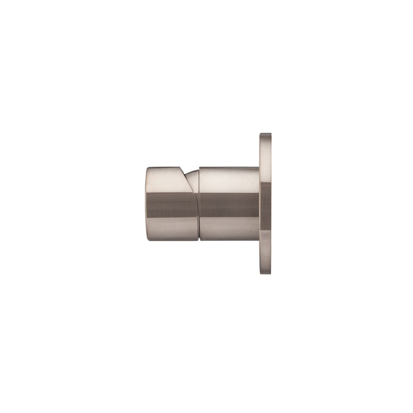 Meir Round Wall Mixer Pinless Handle Finish Kit Champagne