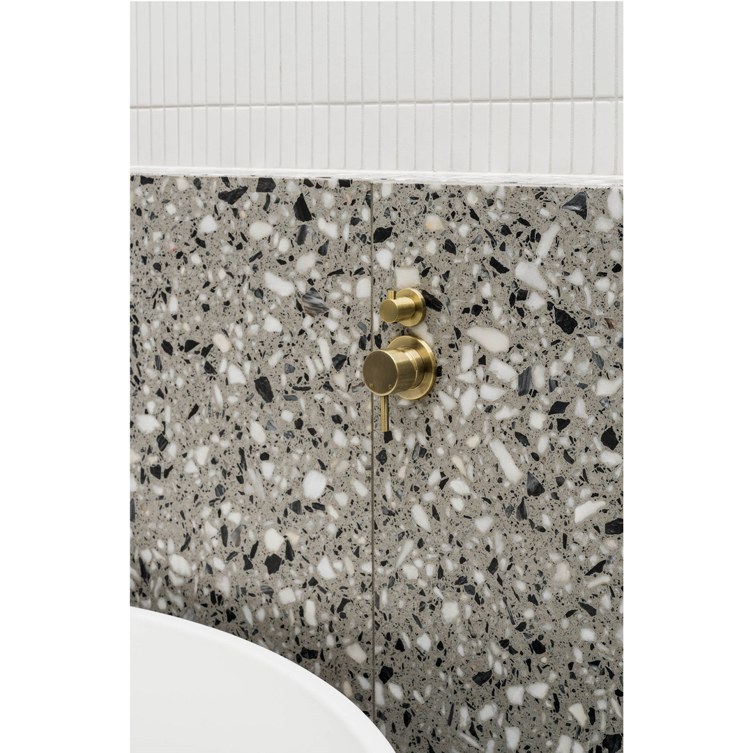Meir Round Diverter Mixer Finish Kit Tiger Bronze
