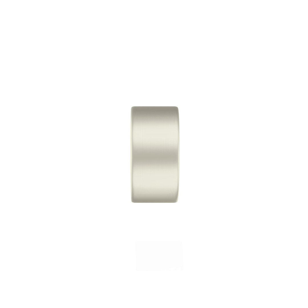 Meir Circular Wall Taps Brushed Nickel