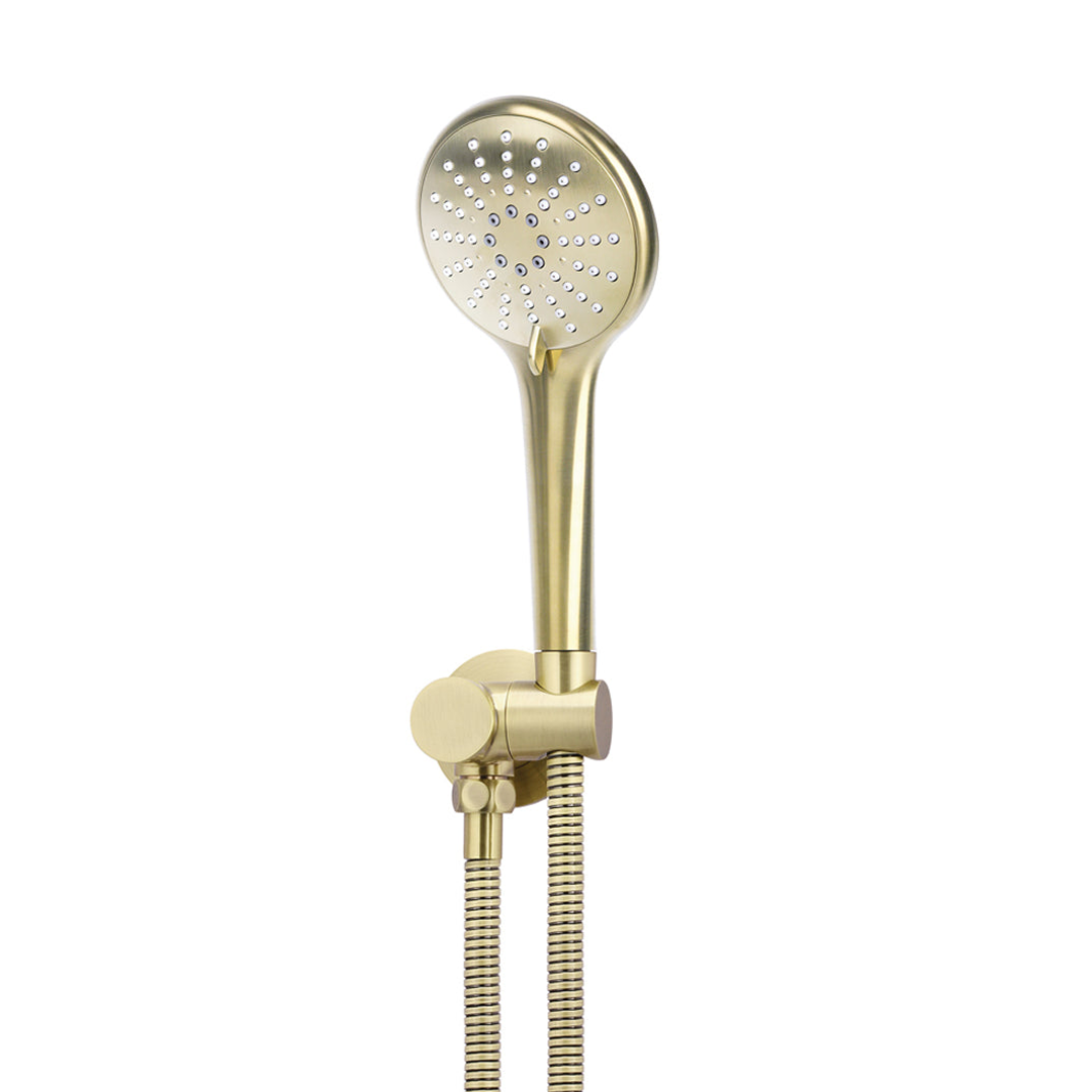 Meir Round Hand Shower On Swivel Bracket Tiger Bronze