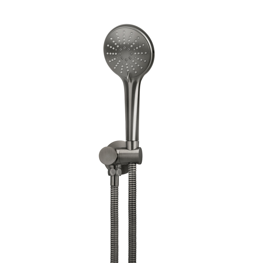 Meir Round Hand Shower On Swivel Bracket Shadow