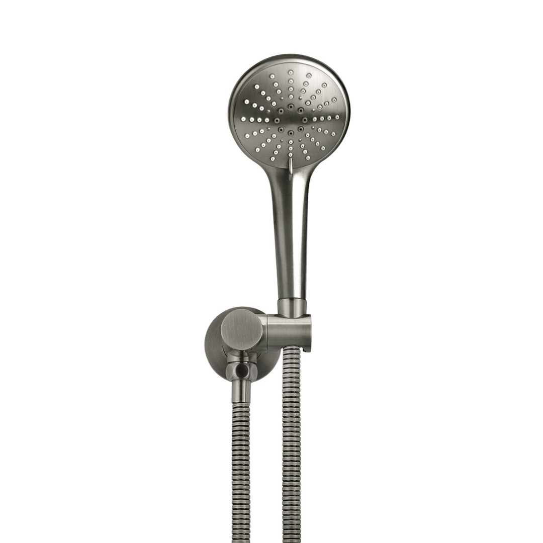 Meir Round Hand Shower On Swivel Bracket Shadow