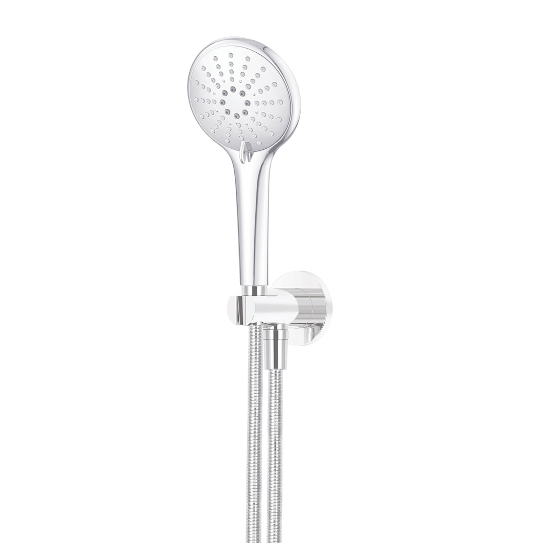 Meir Round Three Function Hand Shower On Fixed Bracket Polished Chrome
