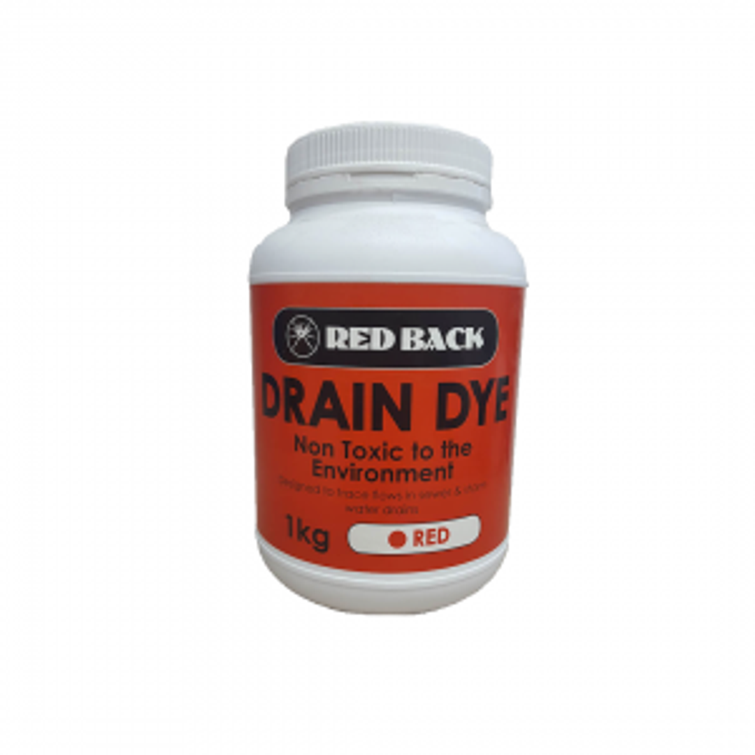REDBACK DRAIN DYE (2 COLOURS) RED402