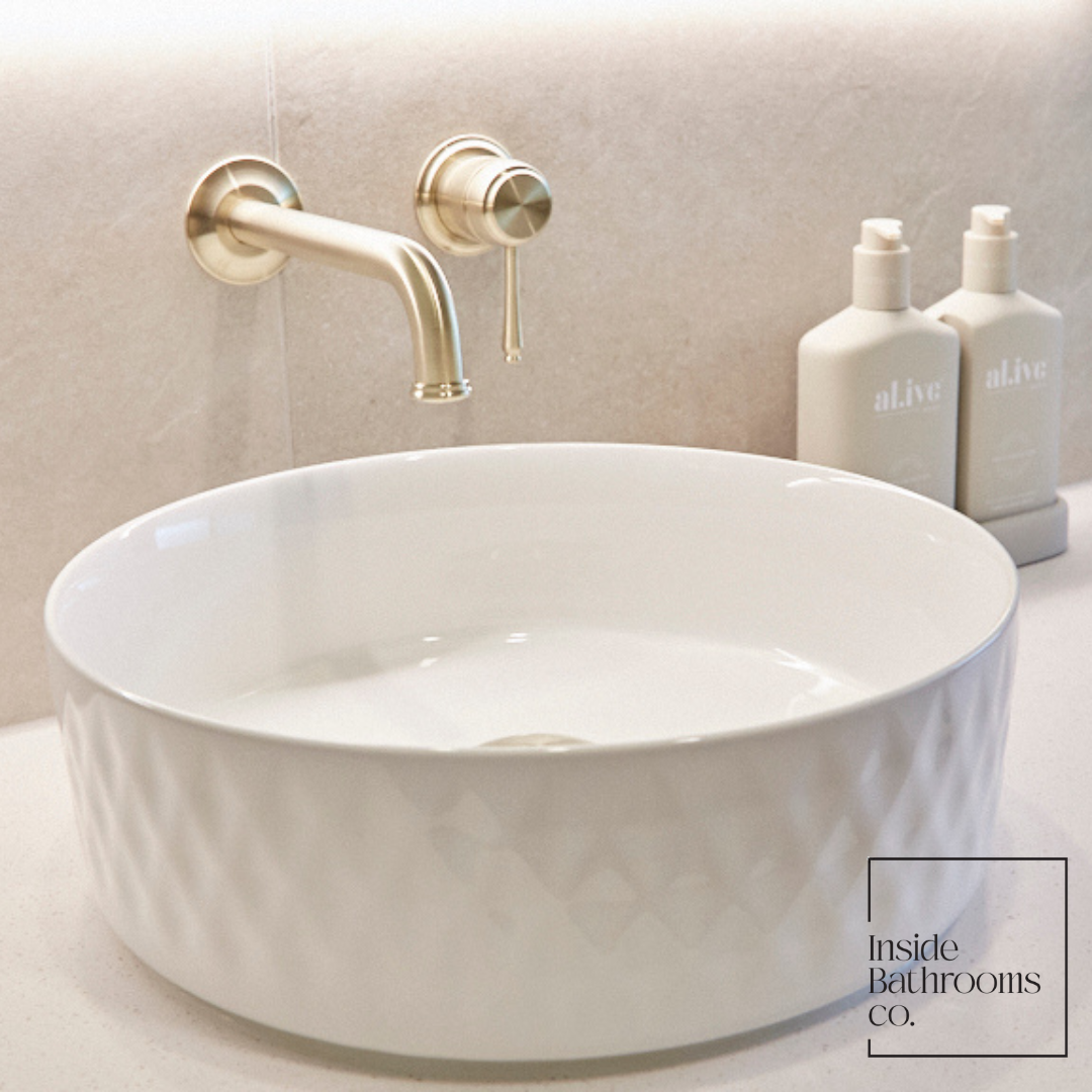 Timberline Diamond Above Counter Basin White Gloss
