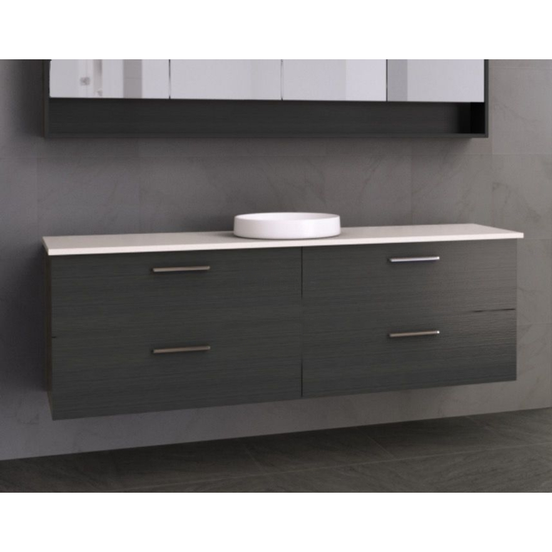 Timberline Oxbow Wall Hung Vanity 1800mm Centre Bowl