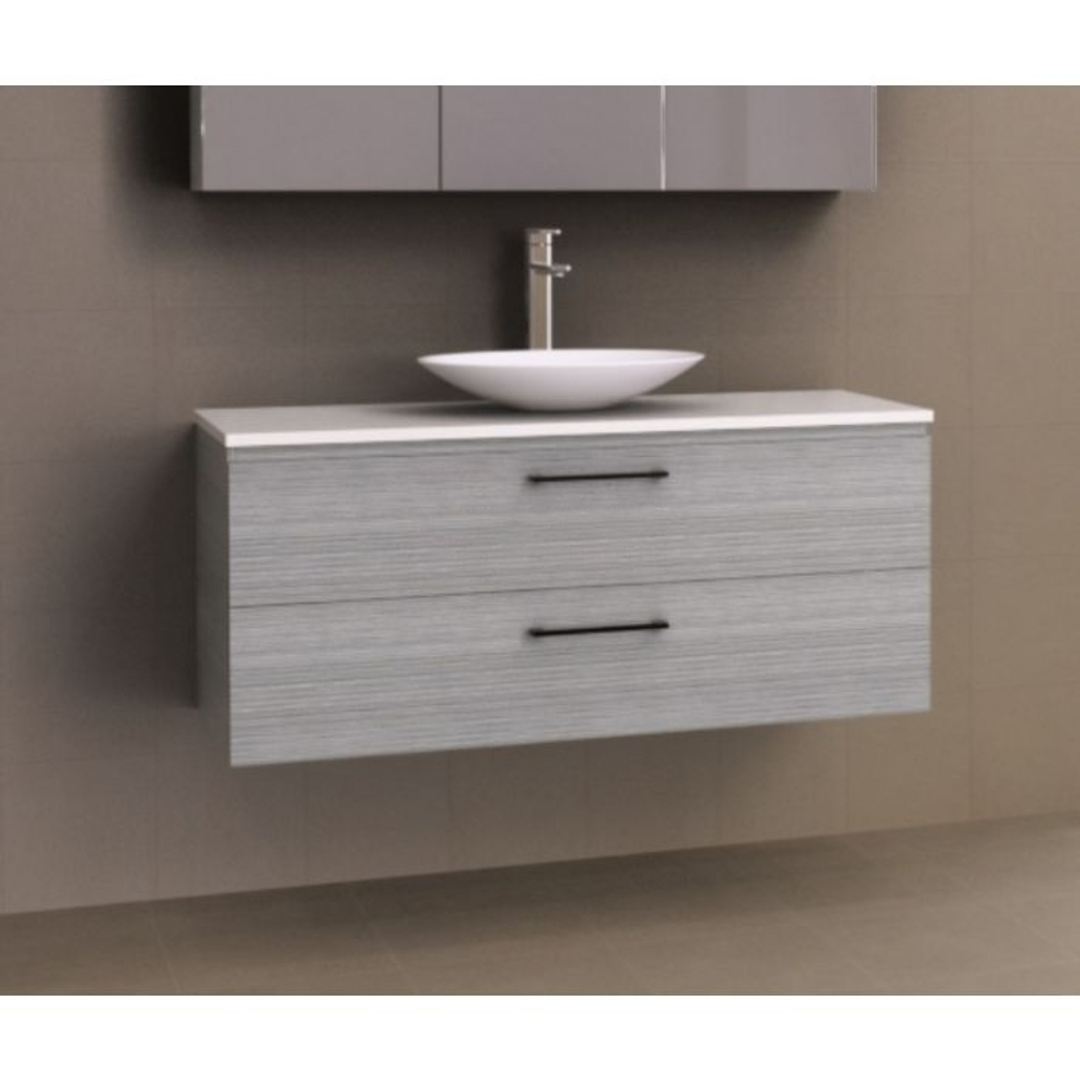 NEVADA PLUS VANTY 1200 20MM SILK TOP & CERAMIC A/COUNTR BASN FLOORSTANDING(TIMBERLN P#