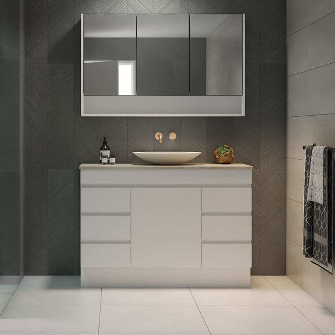 BARGO VANITY 1500MM SINGLE BOWL GRAND ACRYLIC TOP FLOORSTANDING(TIMBERLN