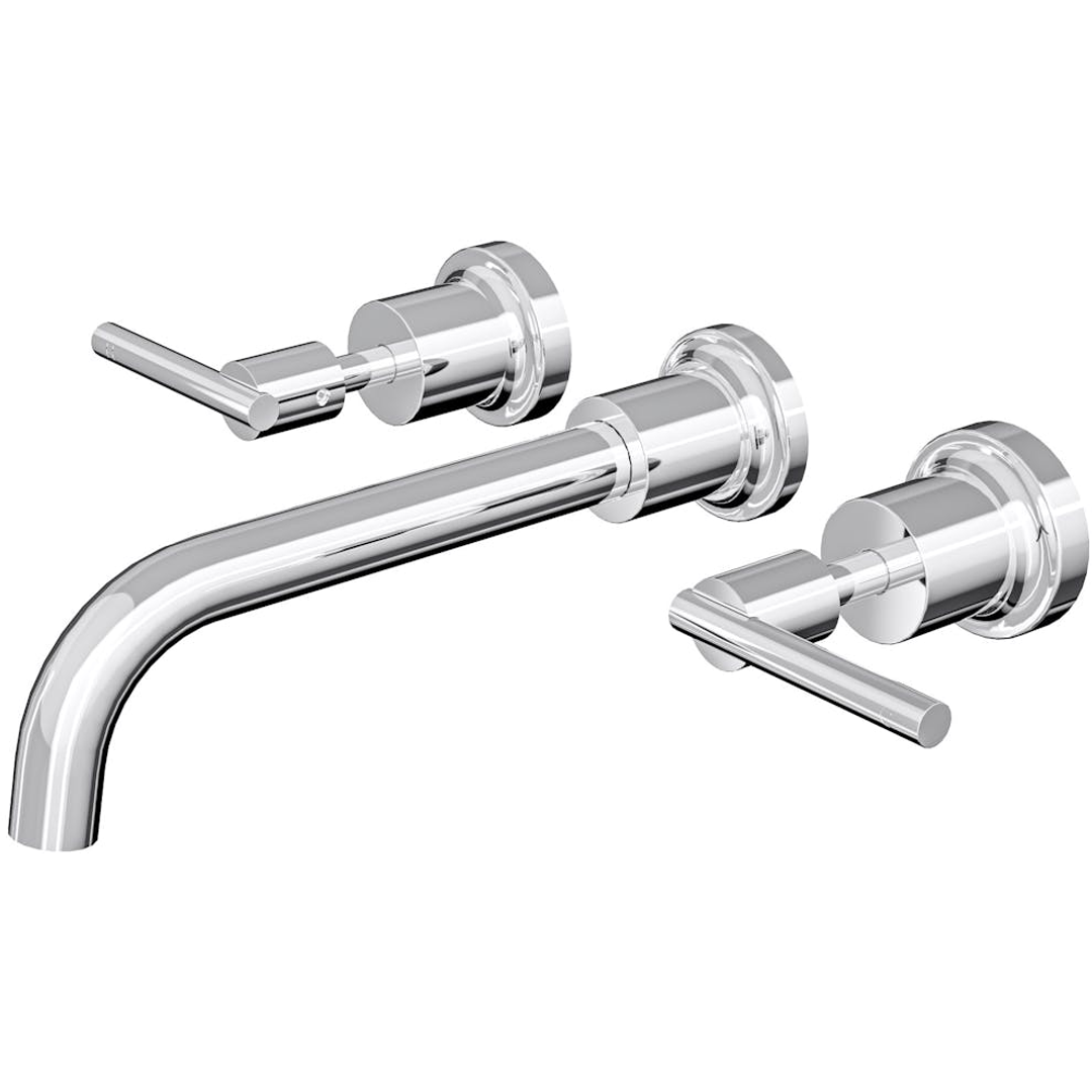 Linsol Tre Lever Handle Bath Set - Chrome