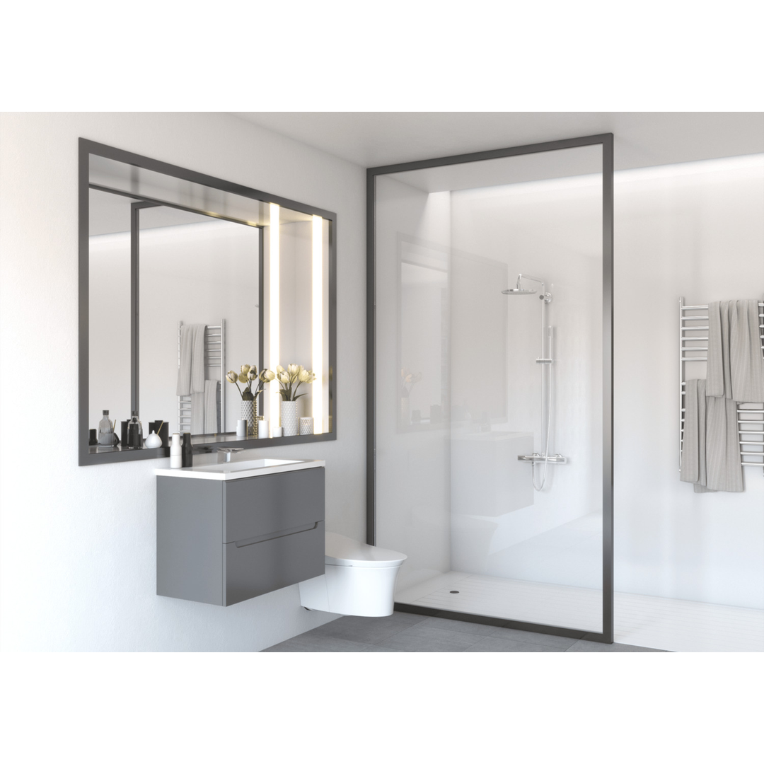 Mr Wet Wall White Gloss Wall Panel 2400X1000X10Mm Wwaus008