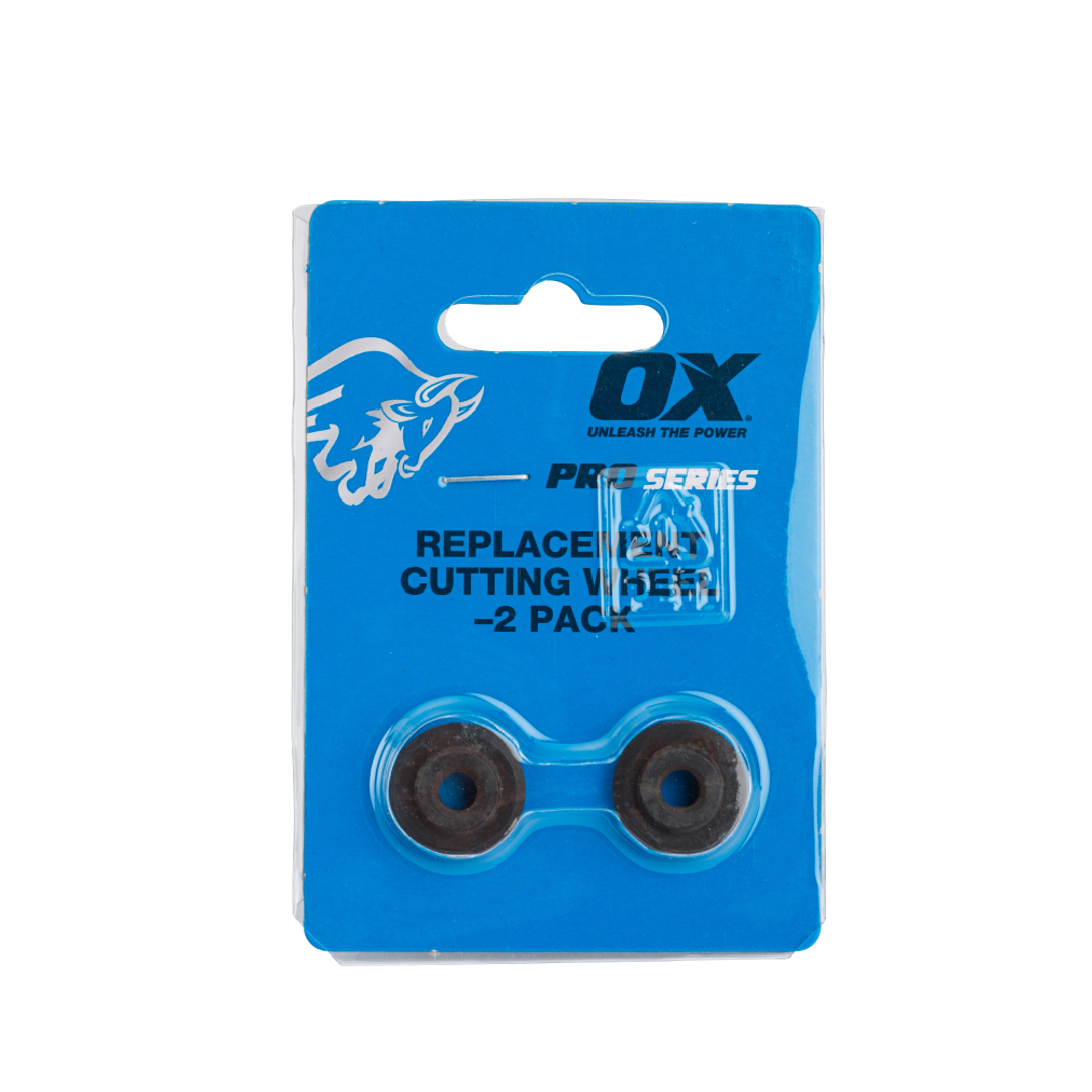 Ox Pro Replacement Cutting Wheel For Adjustable Pipe Cutter - Pack 2