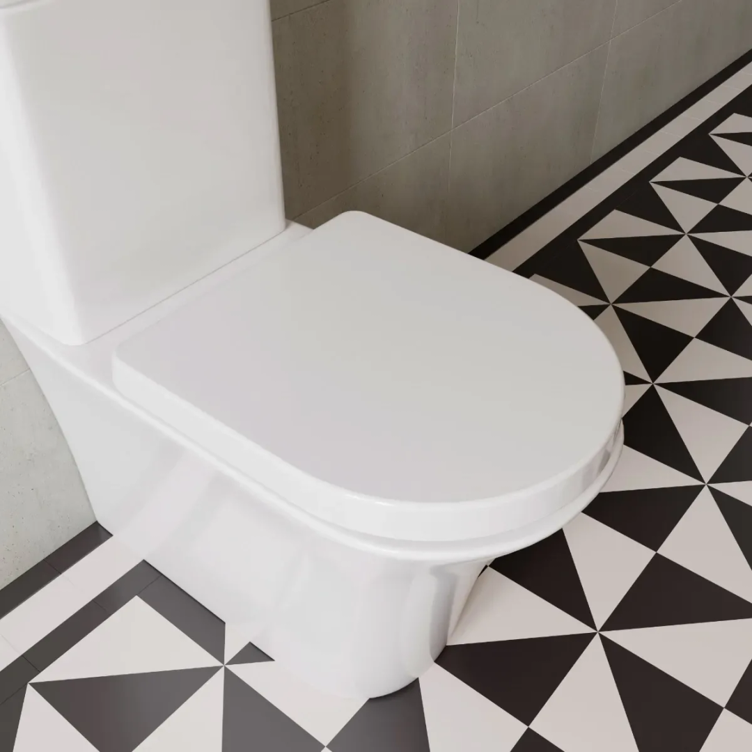 Croydex Eyre Toilet Seat White