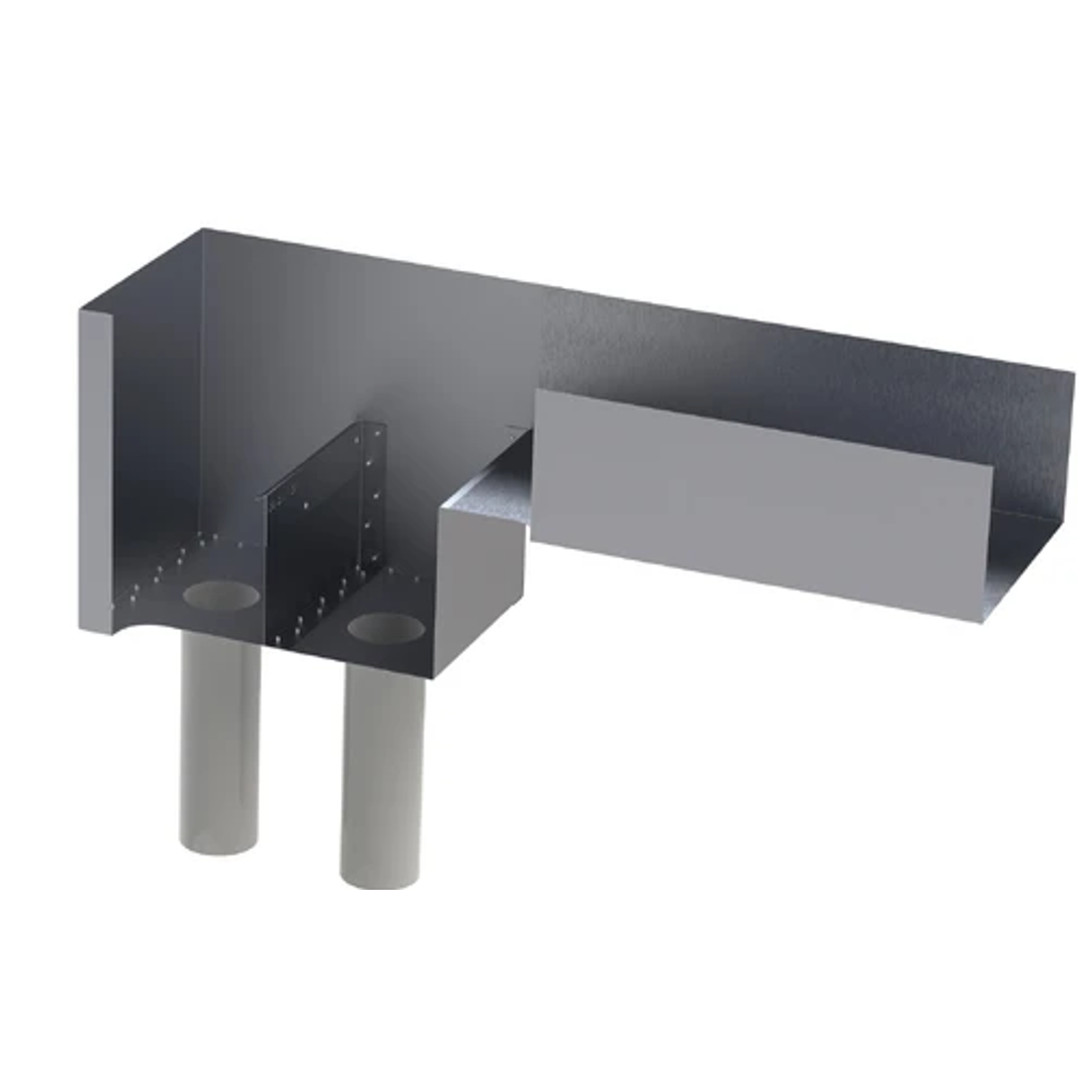 Dam Buster Sump to suit 300 gutter x Depth 75