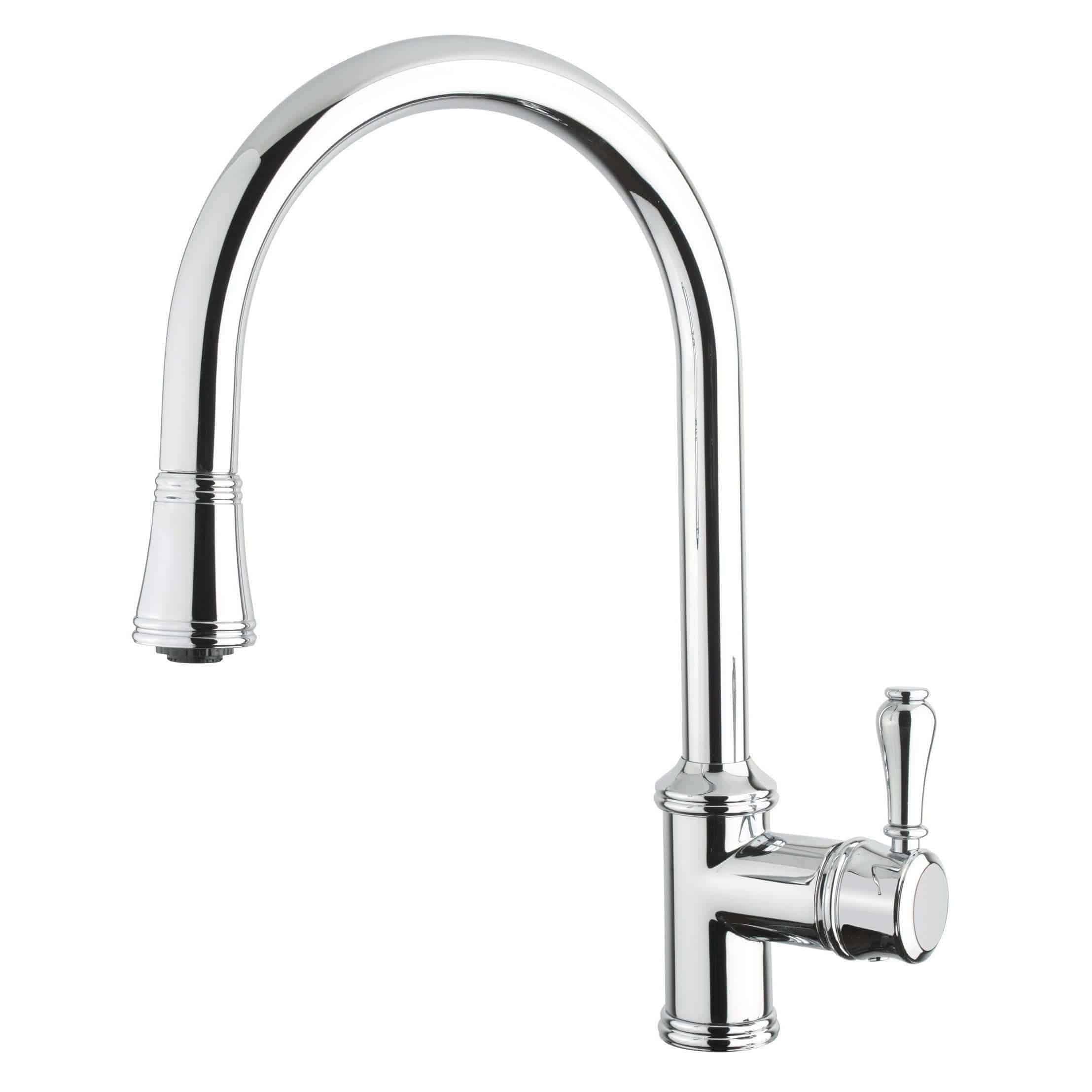 Abey Armando Vicario Provincial P/Out S/Lever Kitchen Mixer Chrom - Burdens Plumbing