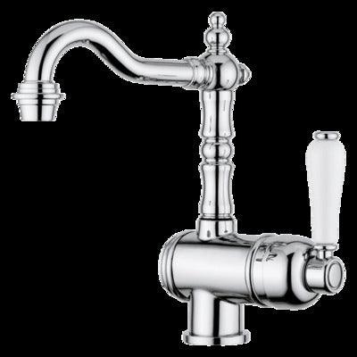 Abey Armando Vicario Provincial Single Lever Basin Mixer Bronze - Burdens Plumbing