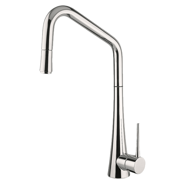 Abey Armando Vicario Tink Side Lever Kitchen Mixer P/Out Chr - Burdens Plumbing