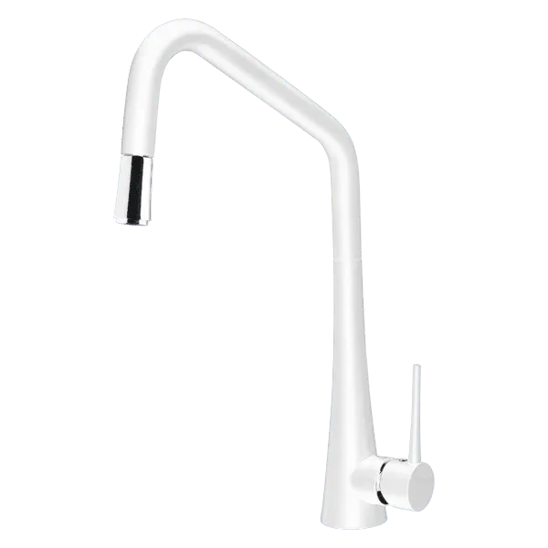 Abey Armando Vicario Tink Side Lever P/Out Kitchen Mixer Wh - Burdens Plumbing