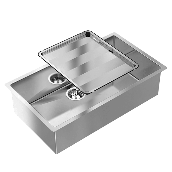 Abey Piazza Square Single Bowl - Burdens Plumbing