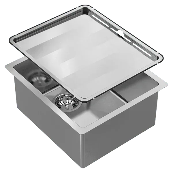 Abey Piazza Square Single Bowl - Burdens Plumbing