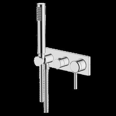 Abey Poco 3 Hole Bath / Shower Set Chrome 6Bs-Ws - Burdens Plumbing