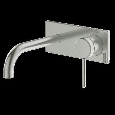 Abey Poco Wall Set 165mm Brushed Nickel 6B-Ws165-Bn - Burdens Plumbing